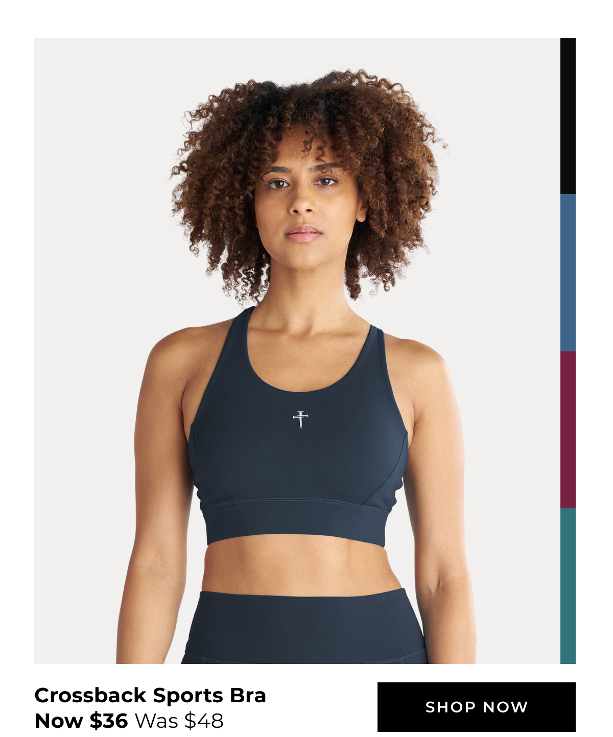 Crossback Sports Bra Now $36 Was $48