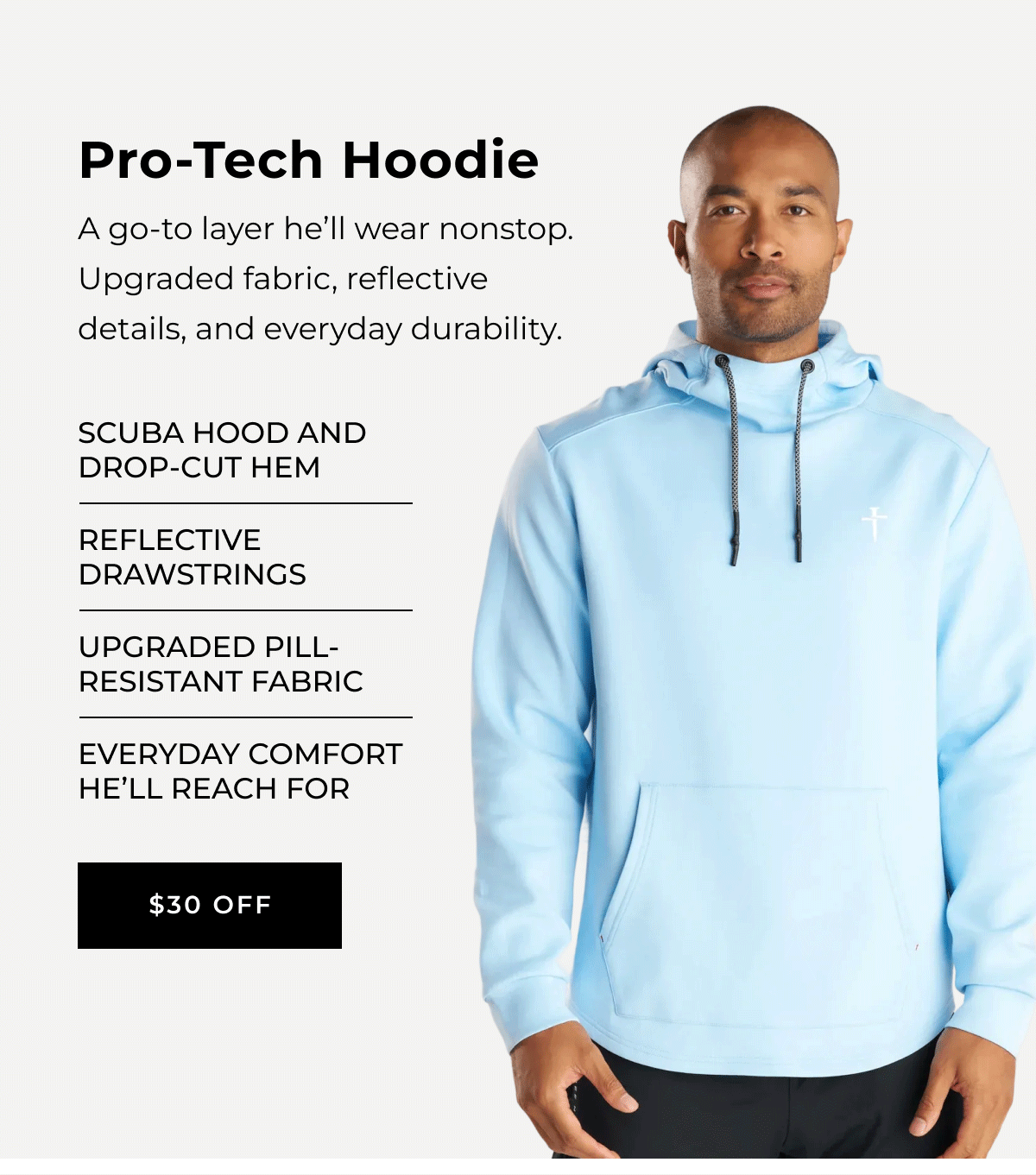 PRO-TECH HOODIE | $30 OFF 