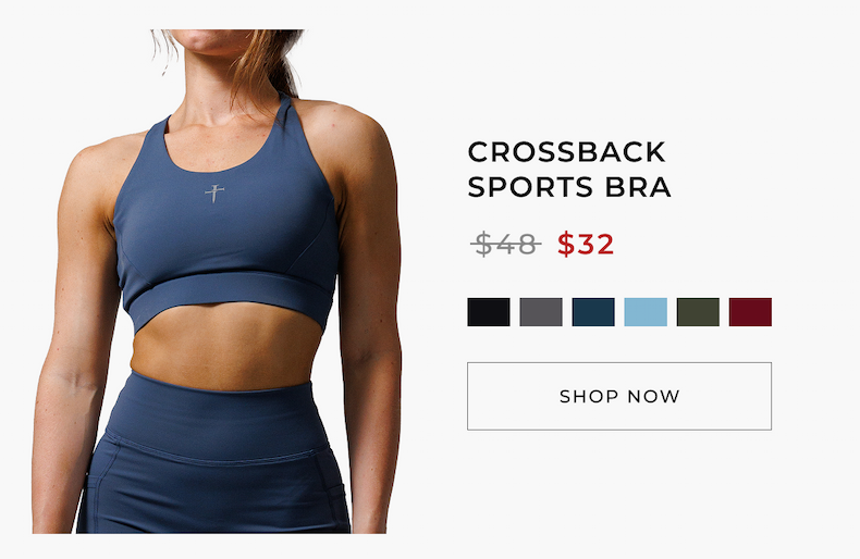 Crossback Sports Bra