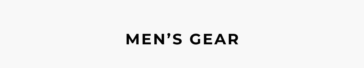 men's gear