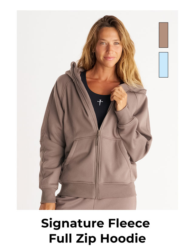 Signature Fleece Full Zip Hoodie