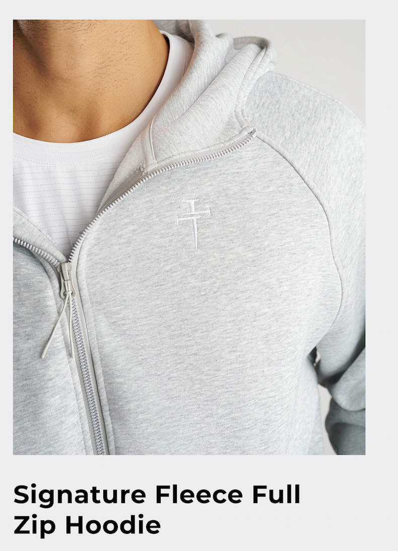 Signature Fleece Full Zip Hoodie