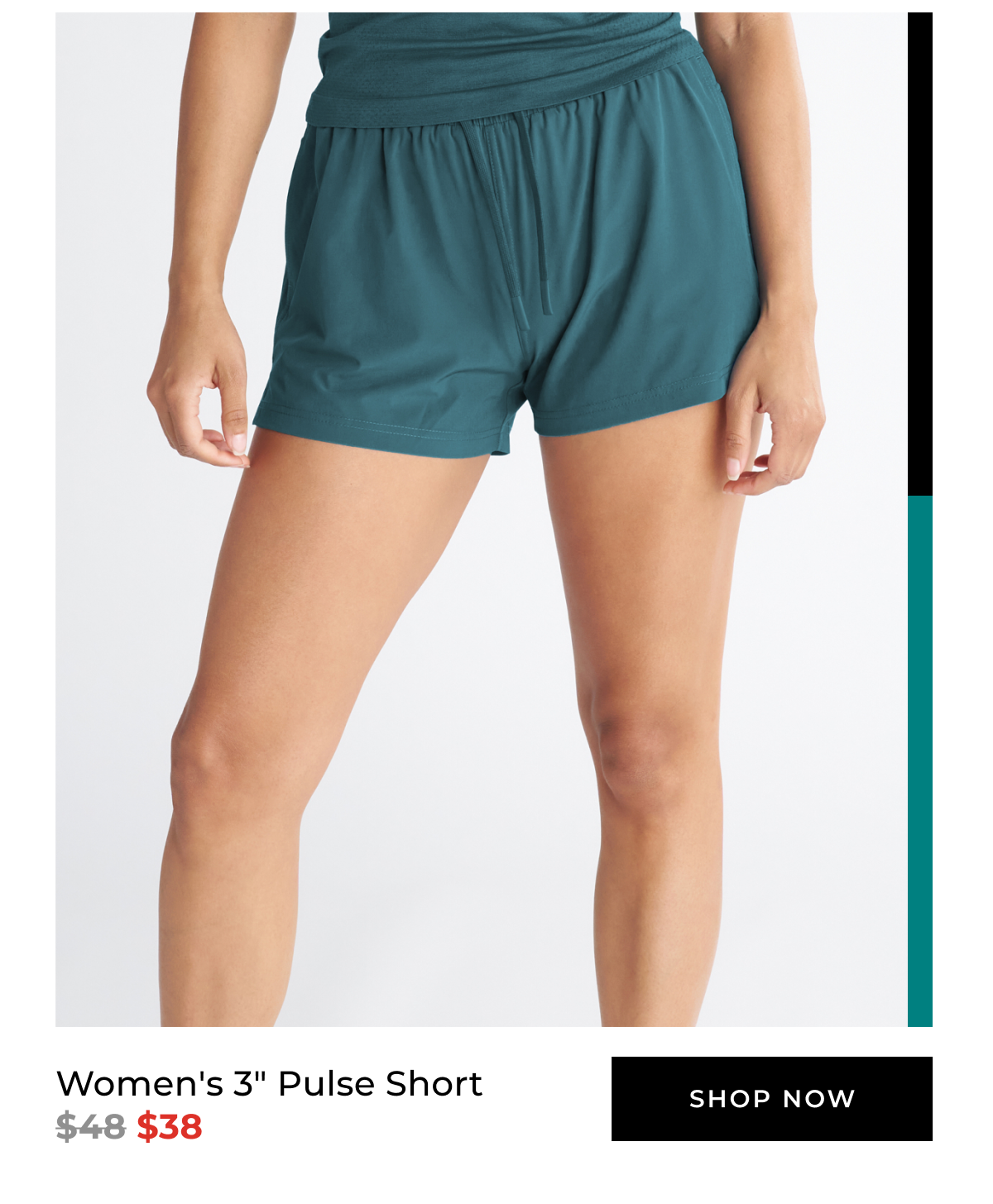 Women's 3" Pulse Short $48 $38 SHOP NOW