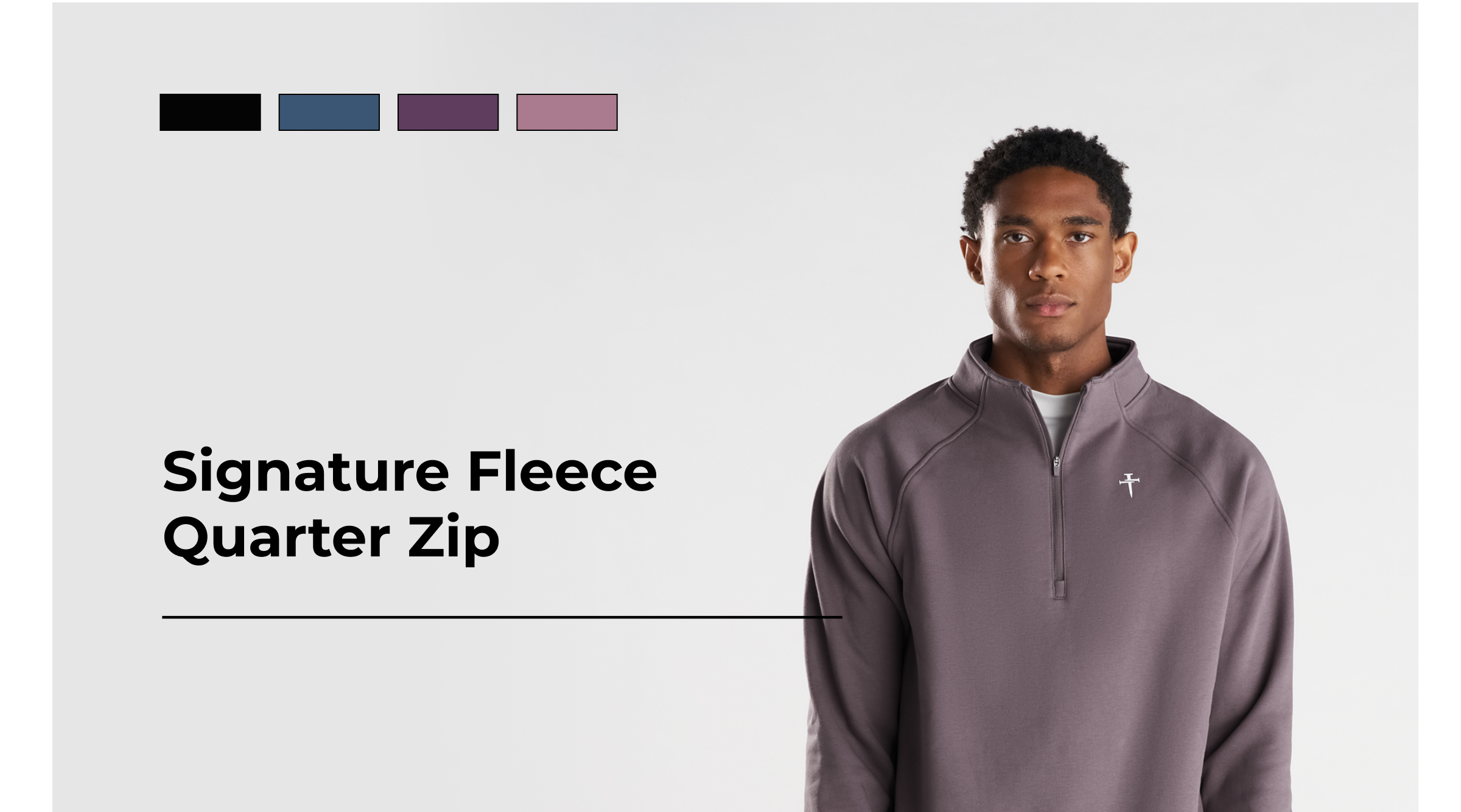 Signature Fleece Quarter Zip  