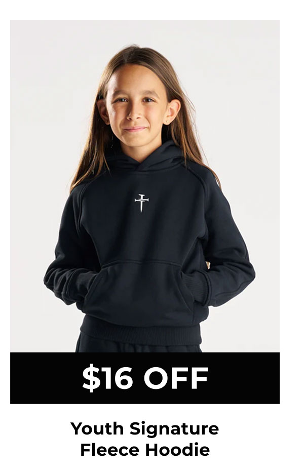 $16 Off | Youth Signature Fleece Hoodie
