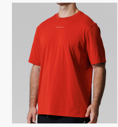 Core Oversized Tee - Red Rock