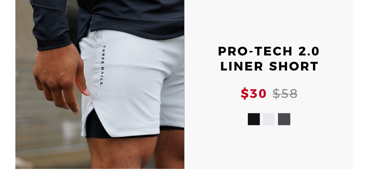 pro-tech 2.0 Liner short
