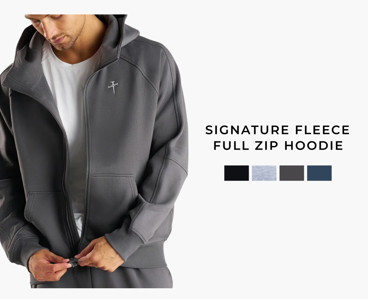 Signature Fleece Full Zip Hoodie