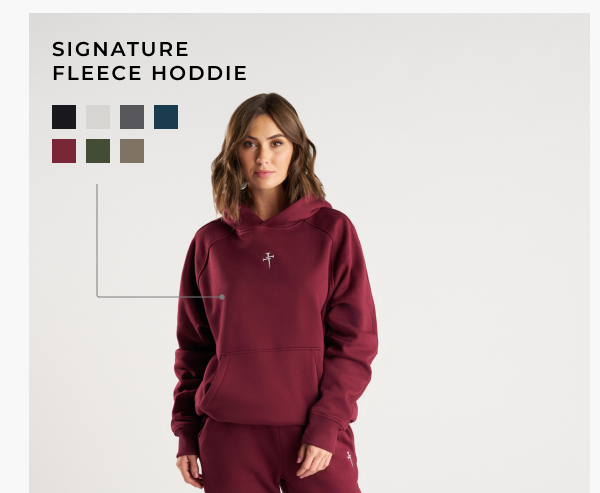 Signature Fleece Hoodie