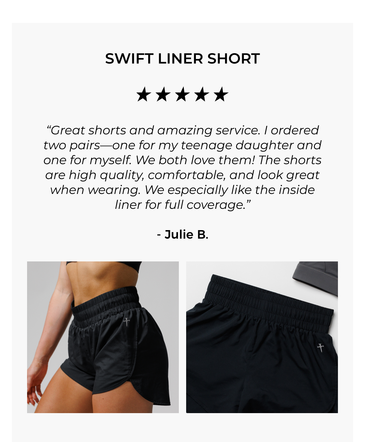 SWIFT LINER SHORT  