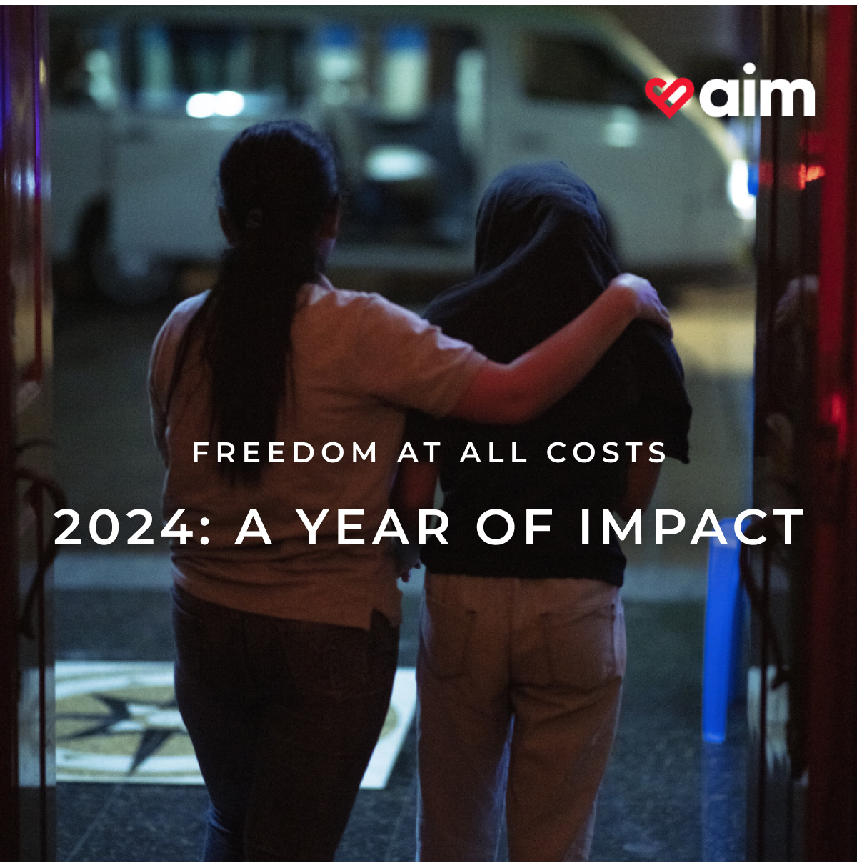 freedom at all costs. 2024 year of impact