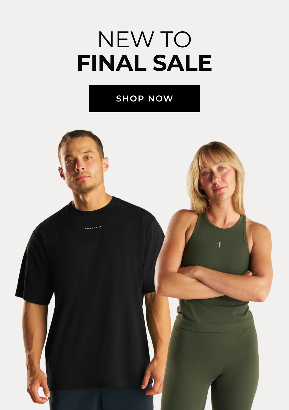 NEW TO FINAL SALE SHOP NOW