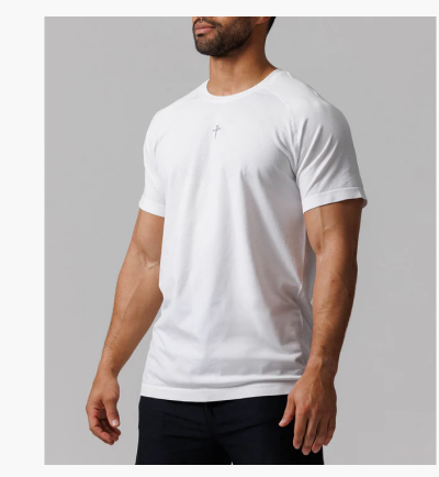 Pro-Tech Tee "Cross" - Stone