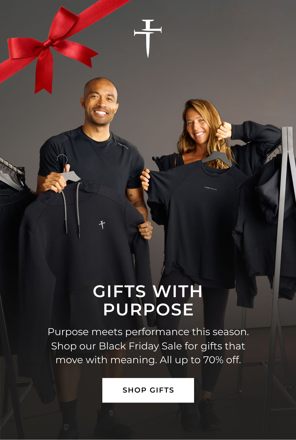 Gifts With Purpose | Purpose Meets Performance This Season. Shop Our Black Friday Sale For Gifts That Move With Meaning. All Up To 70% Off. Shop Gifts.  
