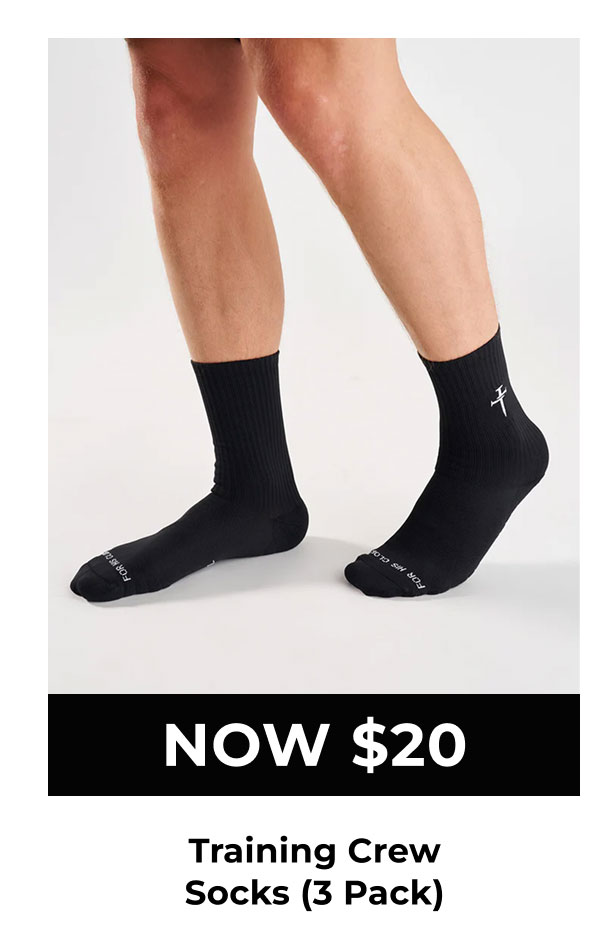 Now $20 | Training Crew Socks (3 Pack)