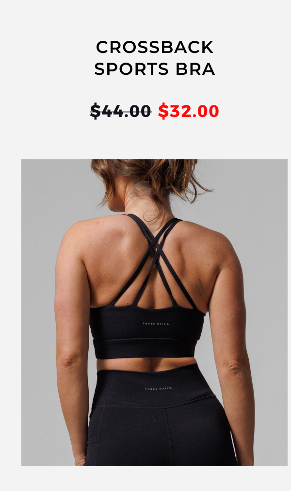 Crossback Sports Bra $44 $32