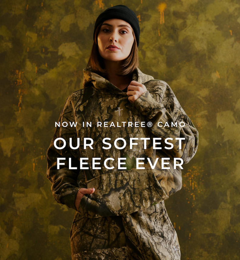 Now in Realtree® camo. our softest fleece ever