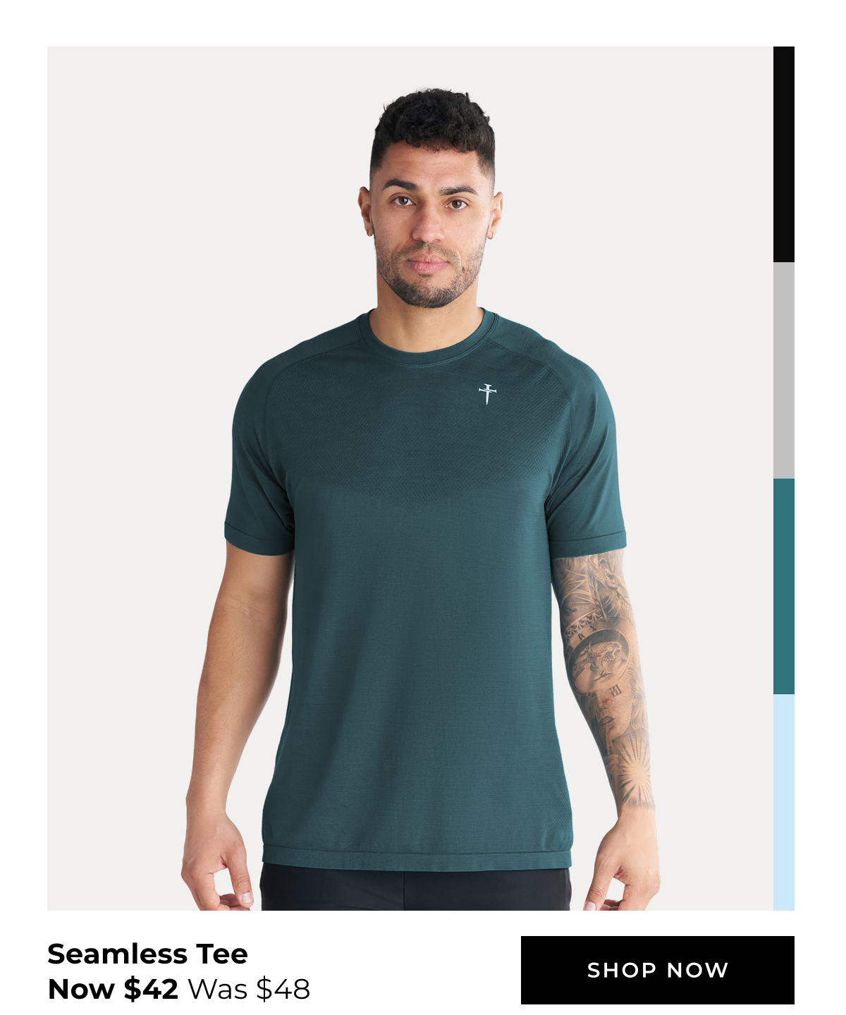 Seamless Tee Now $42 Was $48