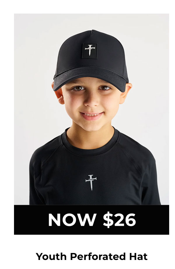 Now $26 | Youth Perforated Hat