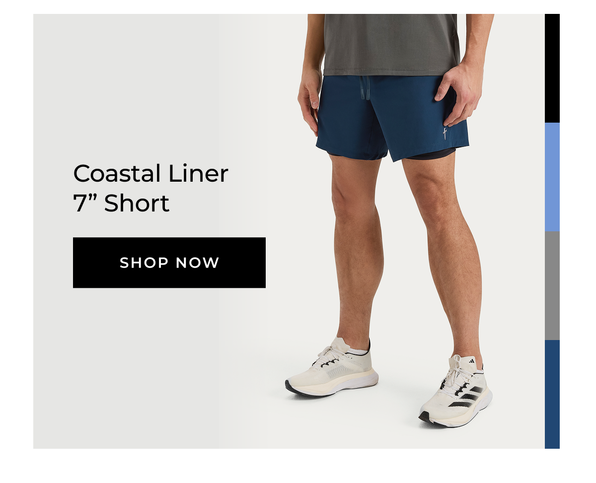 Coastal Liner 7" Short SHOP NOW