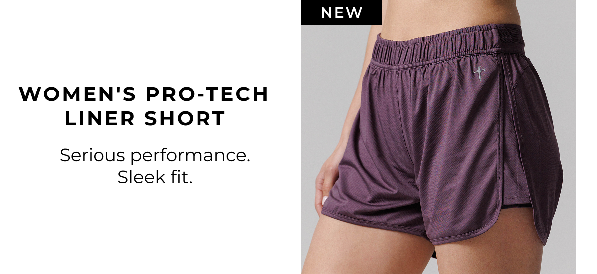 Women's Pro-Tech Liner Short - Black Plum