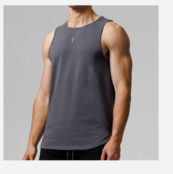 pro tech cotton tank space grey