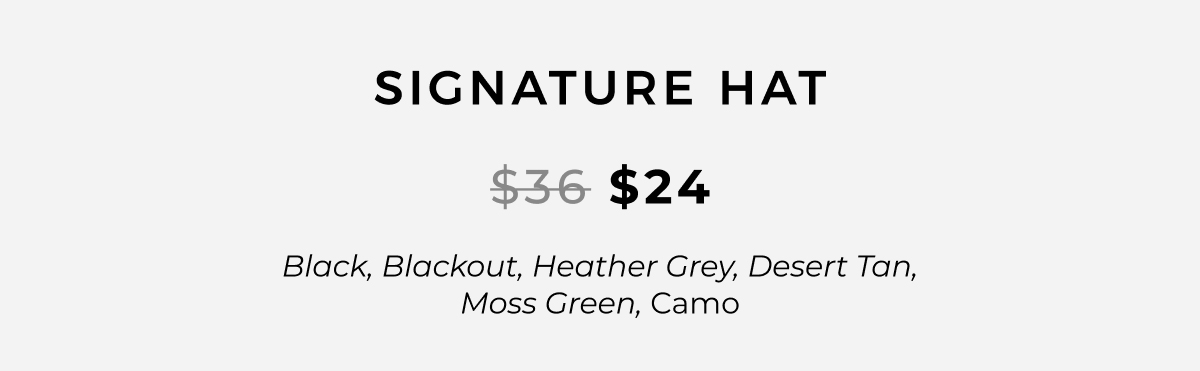 Signature Hat 
