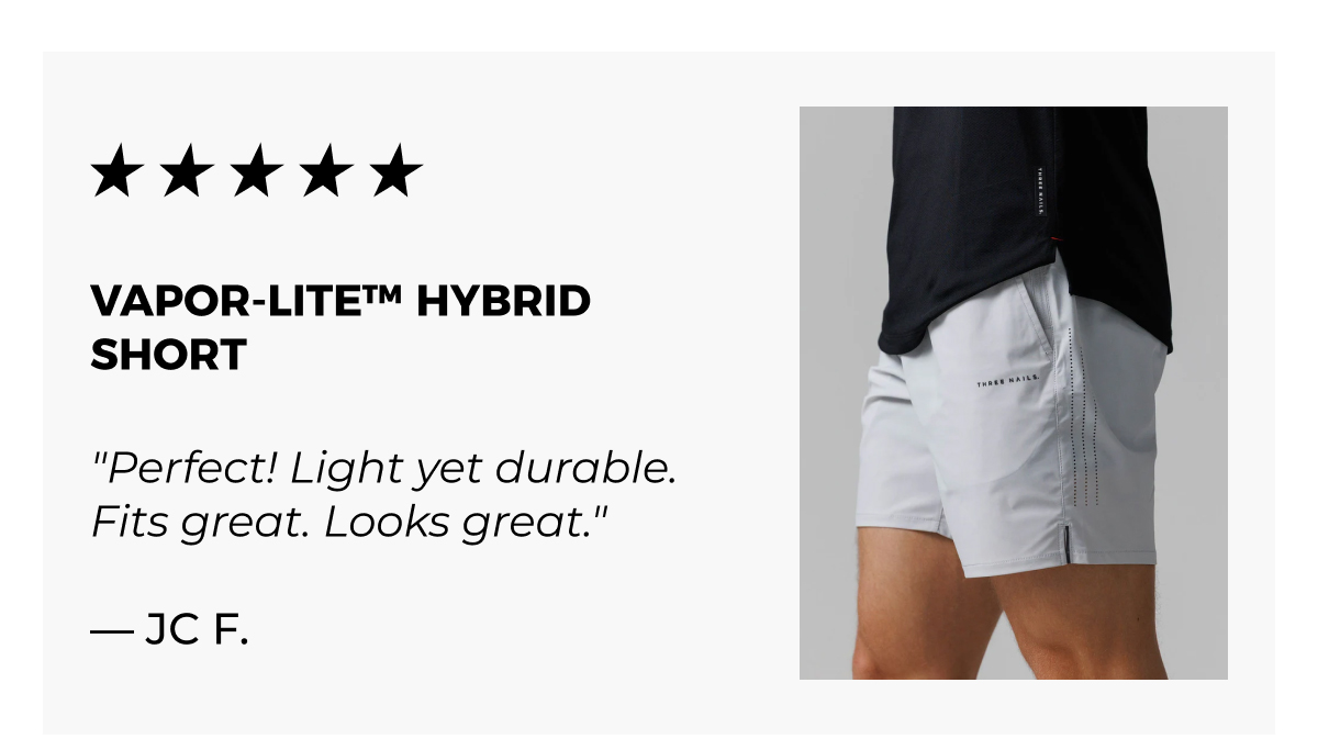 Vapor-Lite™ Hybrid Short - Stone  