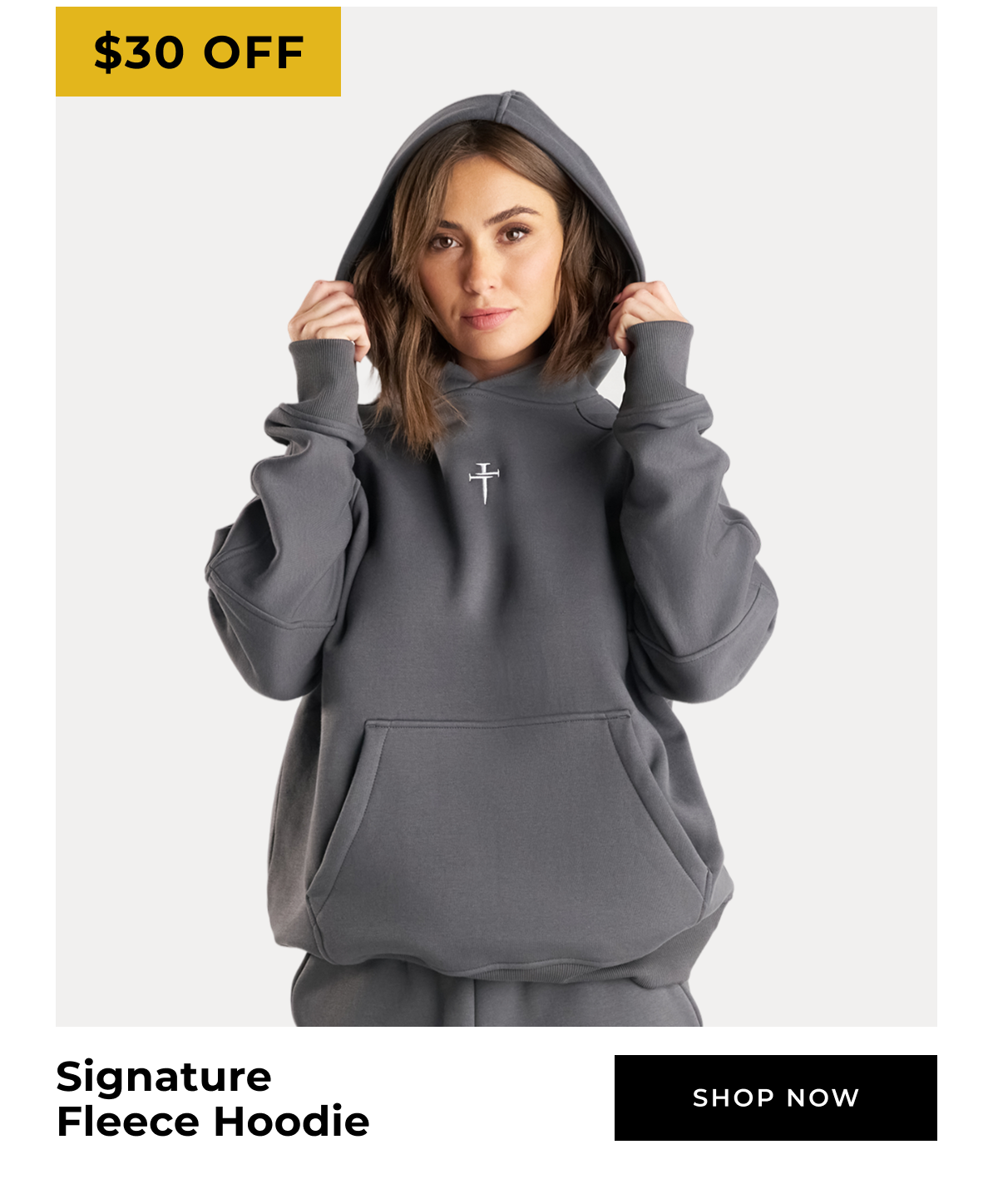 $30 OFF Signature Fleece Hoodie