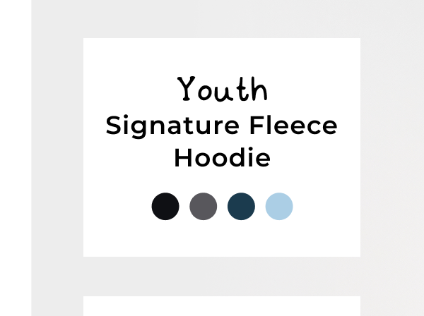Youth Signature Fleece Hoodie