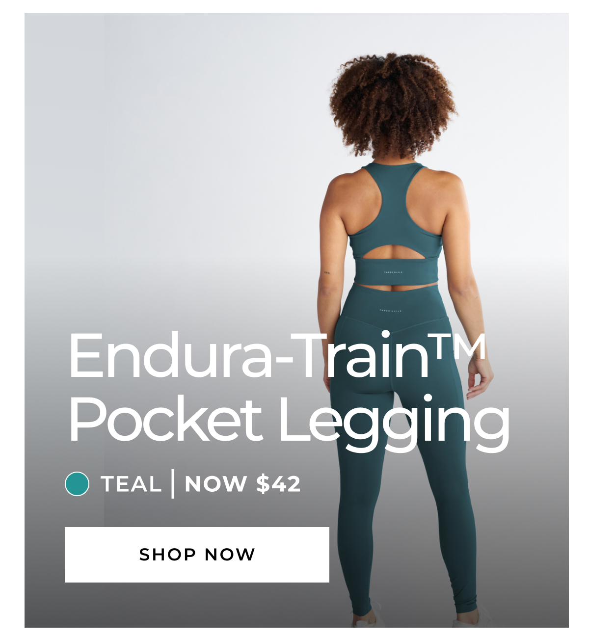 Endura-Train™ Pocket Legging TEAL NOW $42 SHOP NOW