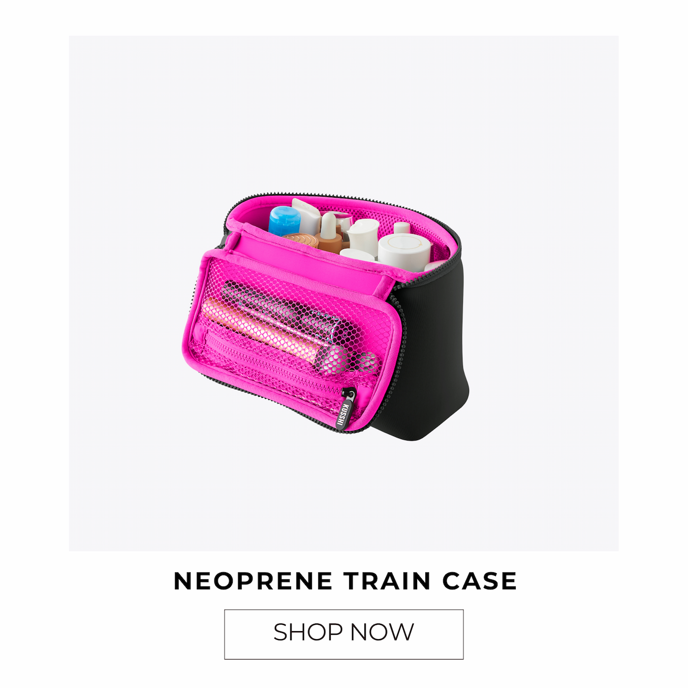 Neoprene Train Case
