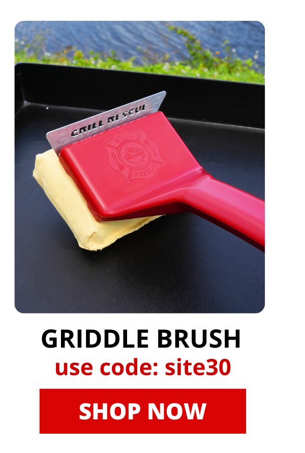 Griddle Brush - 30% Off w/ code SITE30