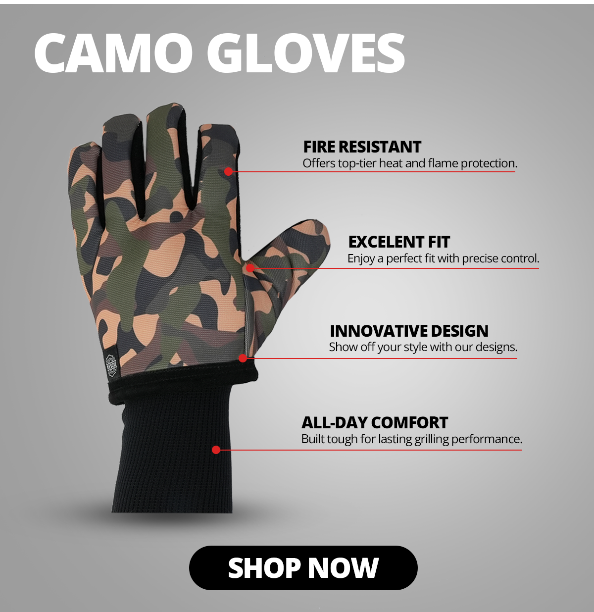 Camo Gloves
