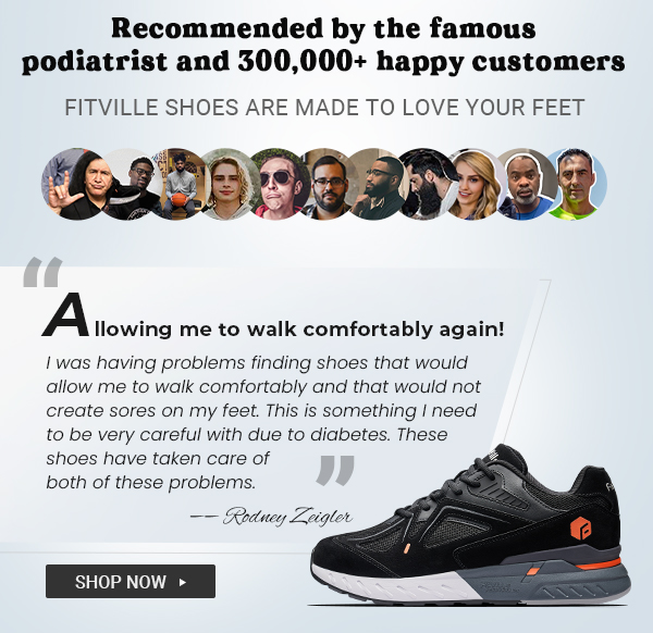 Why FitVille? The secret is the ultimate sole. FitVille US
