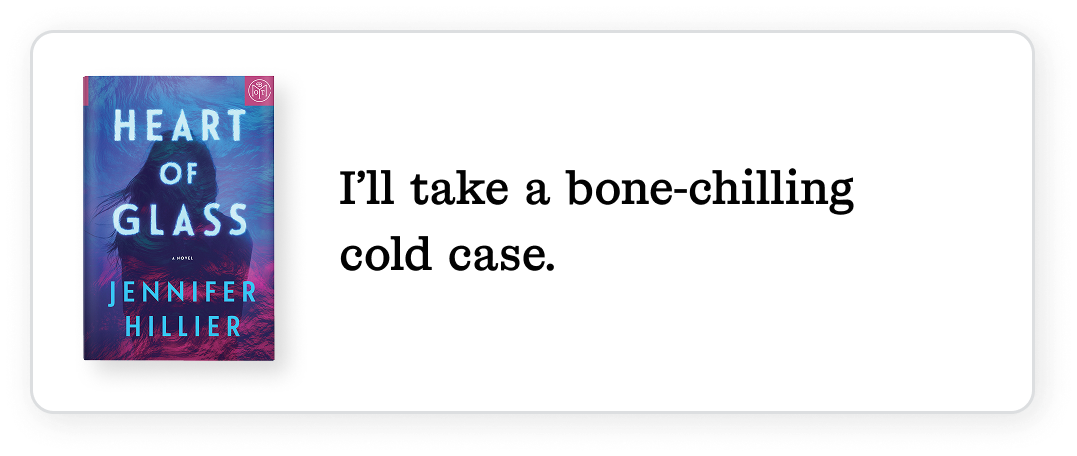 I'll take a bone-chilling cold case.