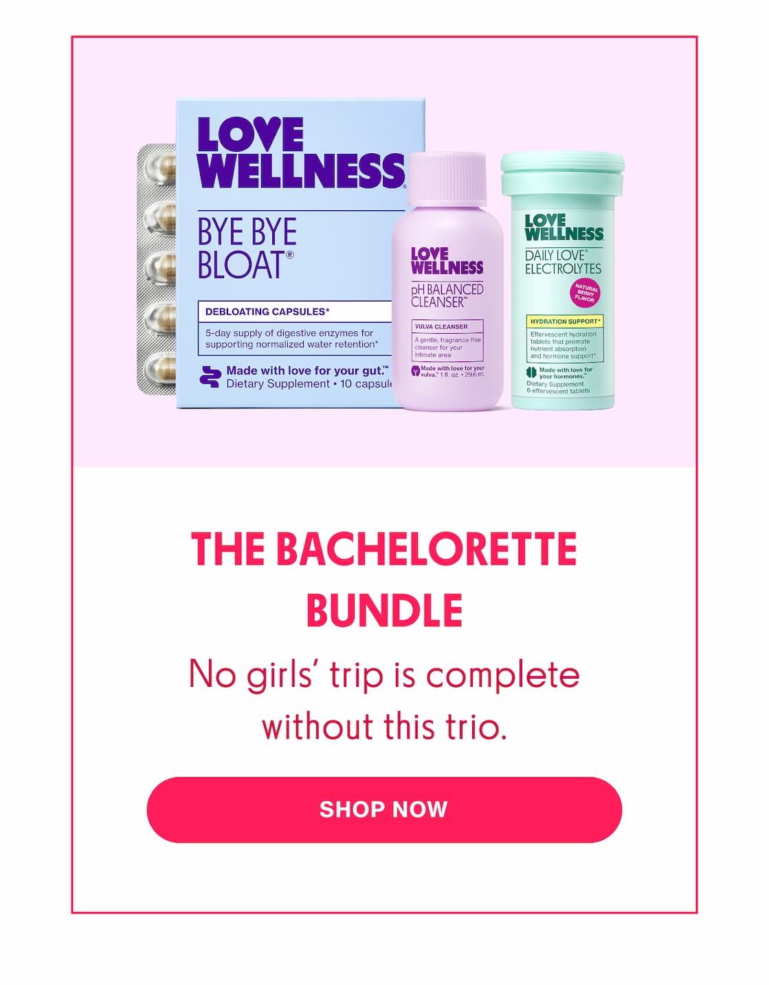 THE BACHELORETTE BUNDLE THE BACHELORETTE BUNDLE