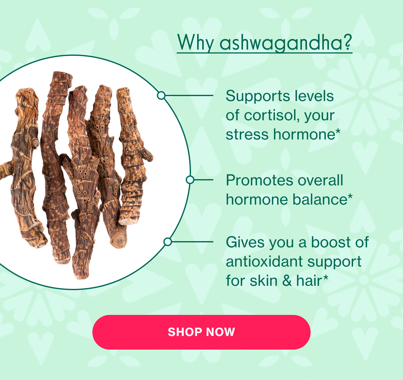 Why ashwagandha? 