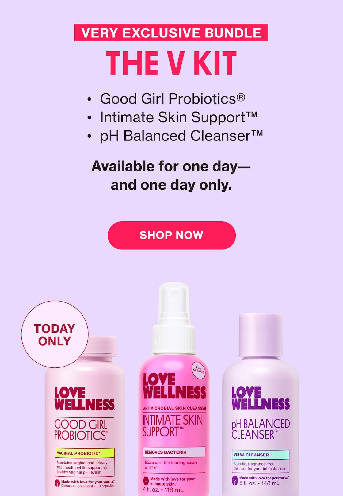 VERY EXCLUSIVE BUNDLE | THE V KIT | SHOP NOW VERY EXCLUSIVE BUNDLE | THE V KIT | SHOP NOW