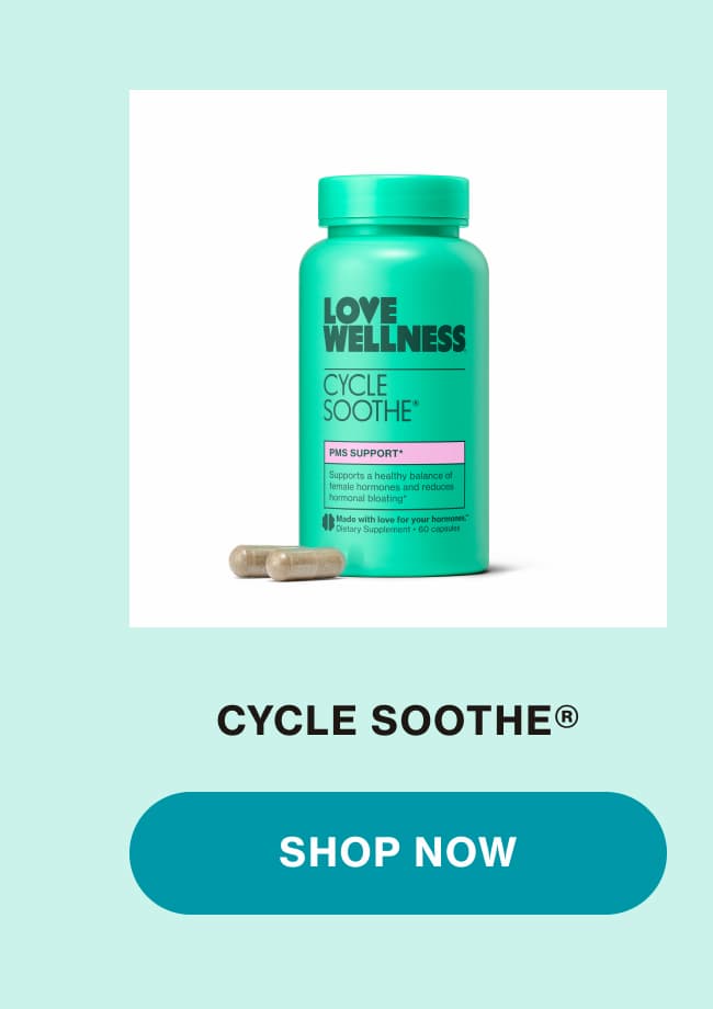 CYCLE SOOTHE | SHOP NOW