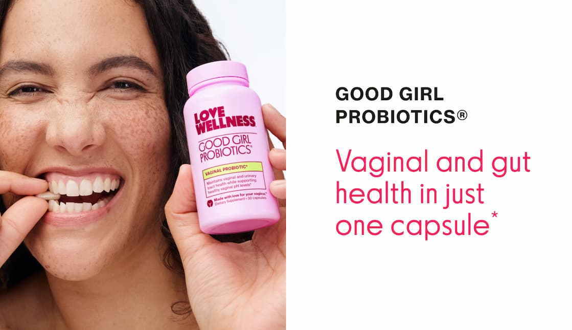 GOOD GIRL PROBIOTICS | Vaginal and gut health in just one capsule GOOD GIRL PROBIOTICS | Vaginal and gut health in just one capsule