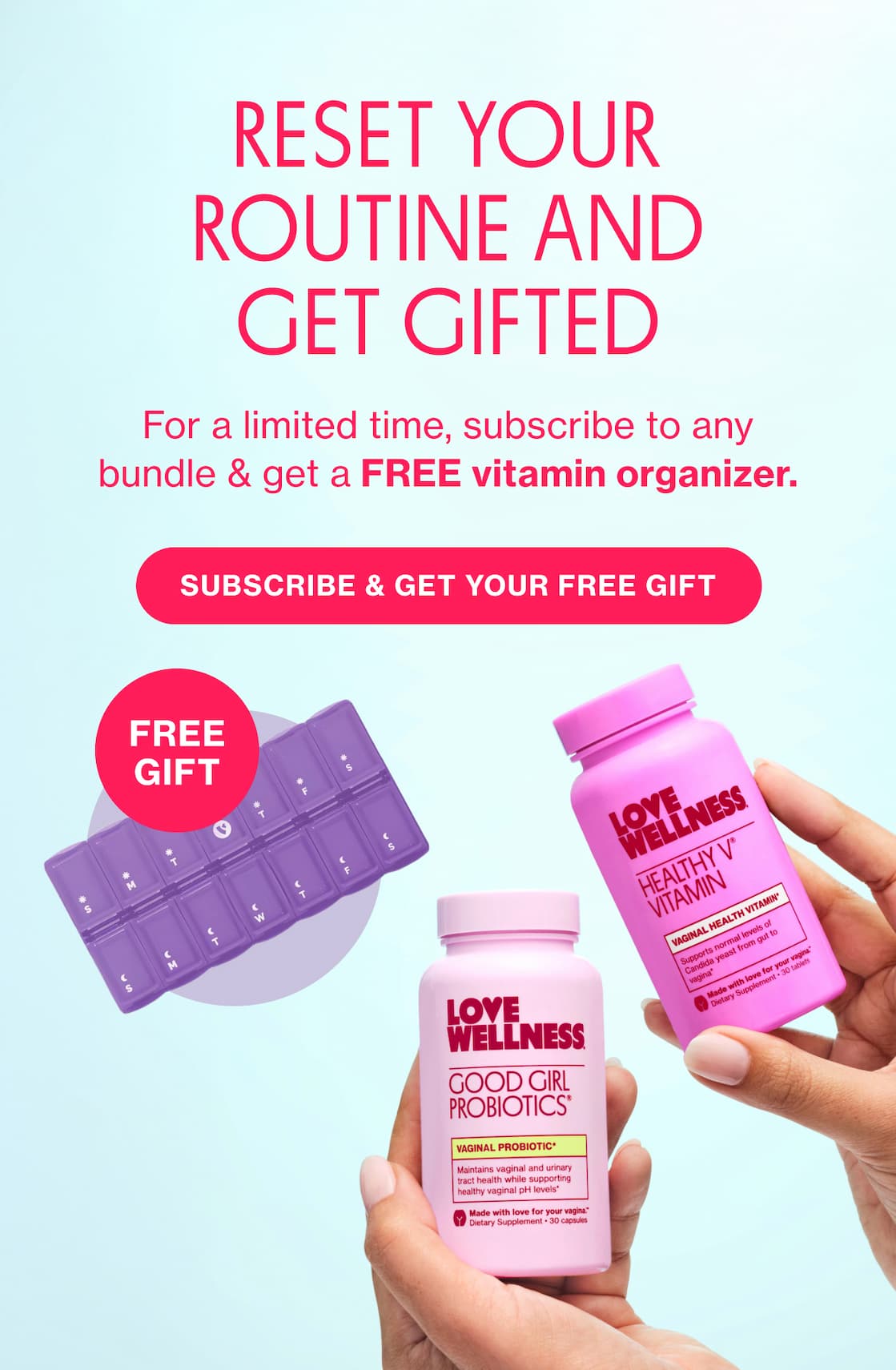 RESET YOUR ROUTINE AND GET GIFTED | SUBSCRIBE & GET YOUR GIFT