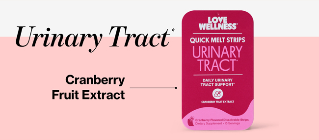 Urinary Tract* | Cranberry Fruit Extract