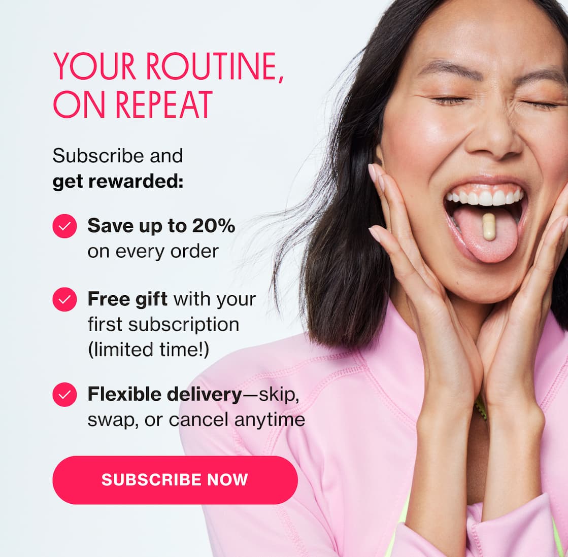 YOUR ROUTINE, ON REPEAT | SUBSCRIBE NOW