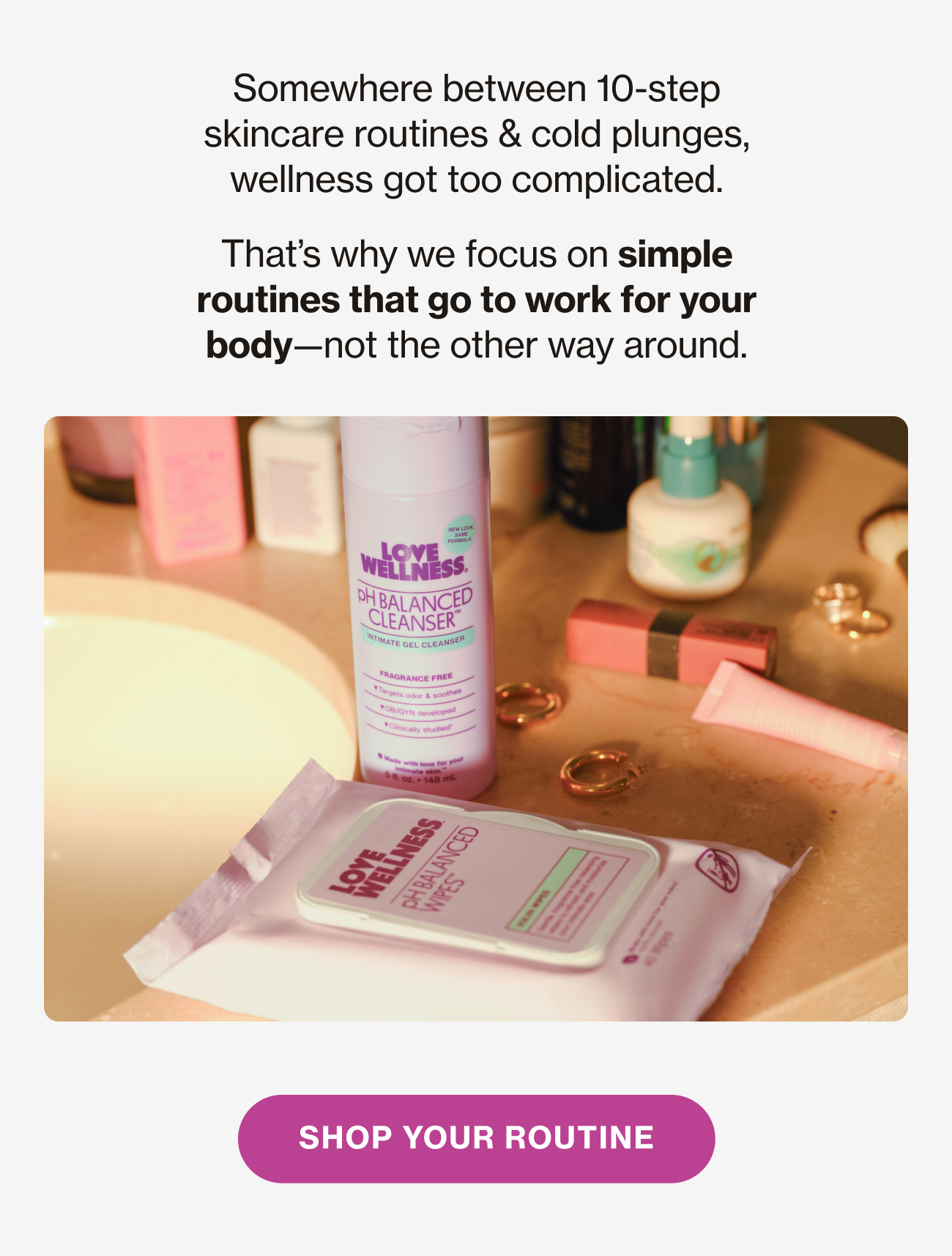 Simple routines that go to work for your body