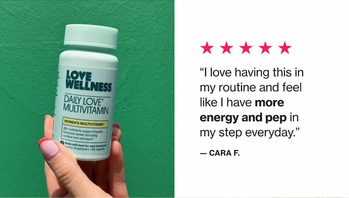 "I love having this in my routine and feel like I have more energy and pep in my step everyday." —Cara F.