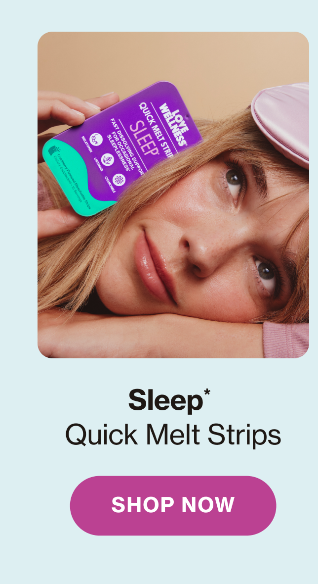 Sleep* Quick Melt Strips | SHOP NOW