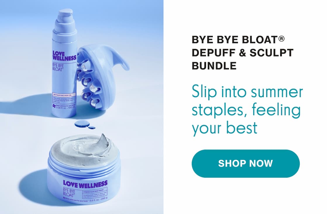BYE BYE BLOAT DEPUFF & SCULPT BUNDLE | SHOP NOW BYE BYE BLOAT DEPUFF & SCULPT BUNDLE | SHOP NOW