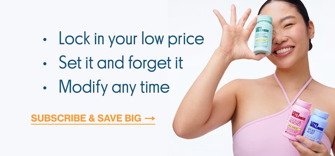 Lock in your low price | Set it and forget it | Modify any time | SUBSCRIBE & SAVE BIG