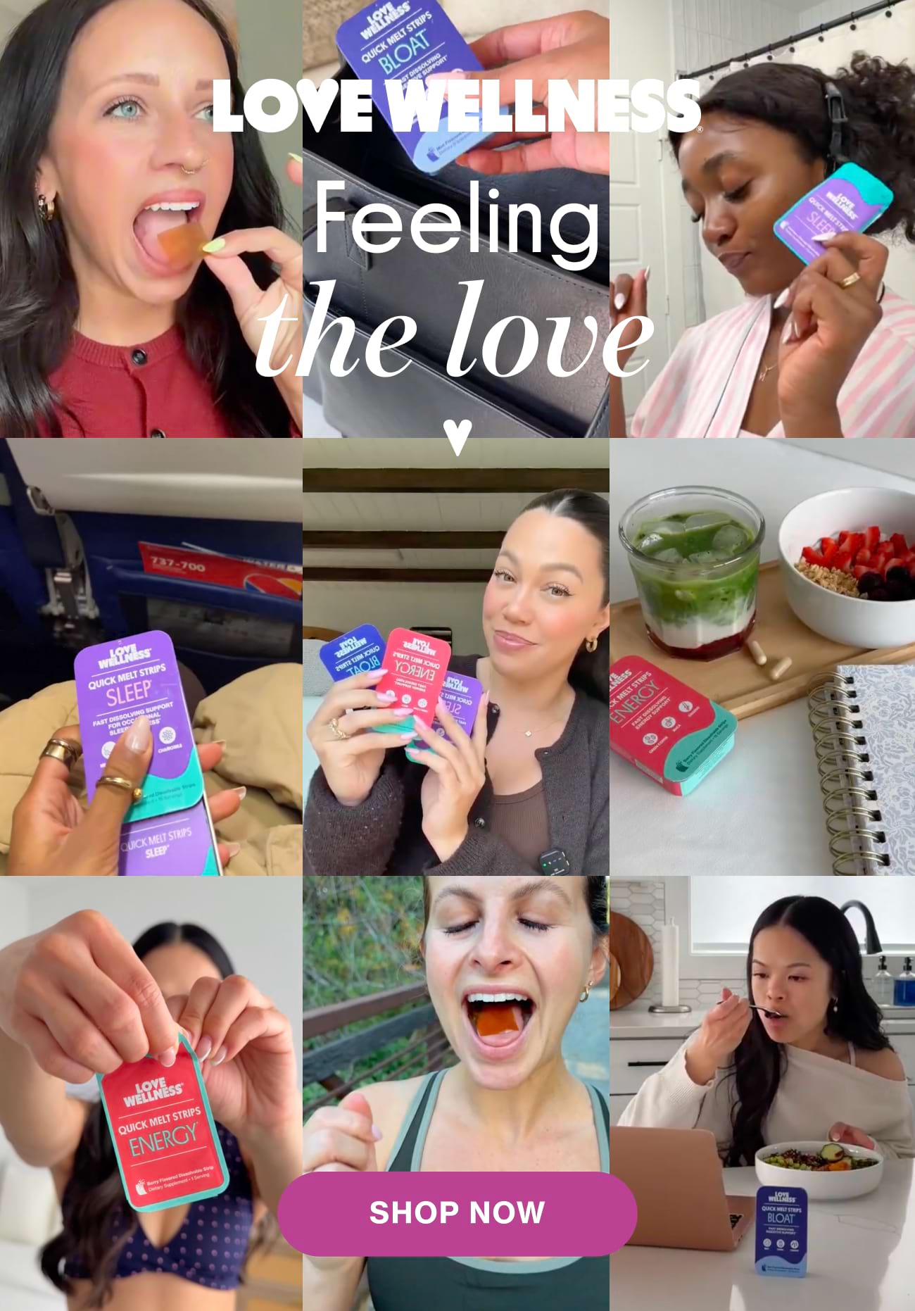 Love Wellness | Feeling the love | Shop Now